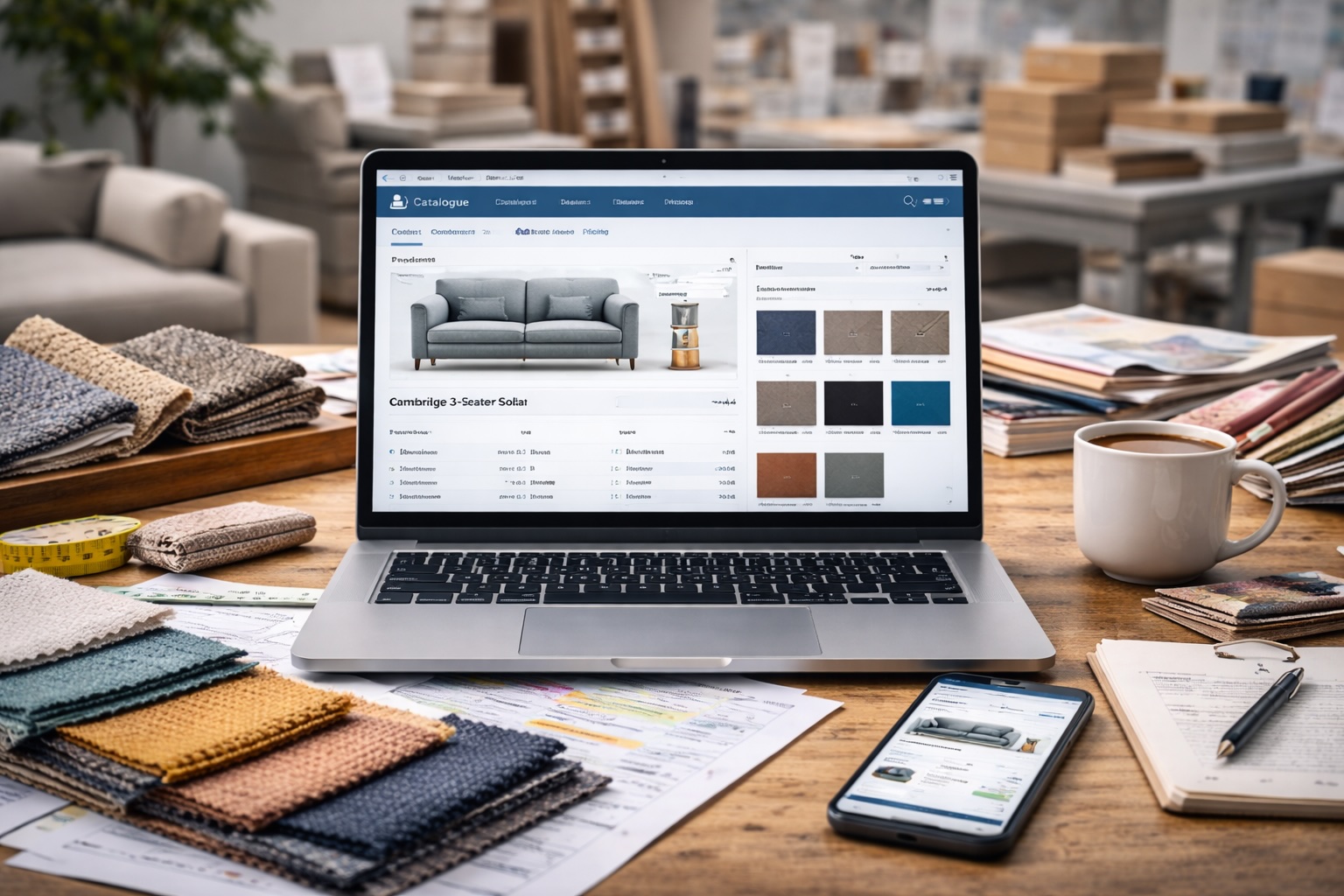 The Furniture Manufacturer’s Guide to Digital Catalogue Management