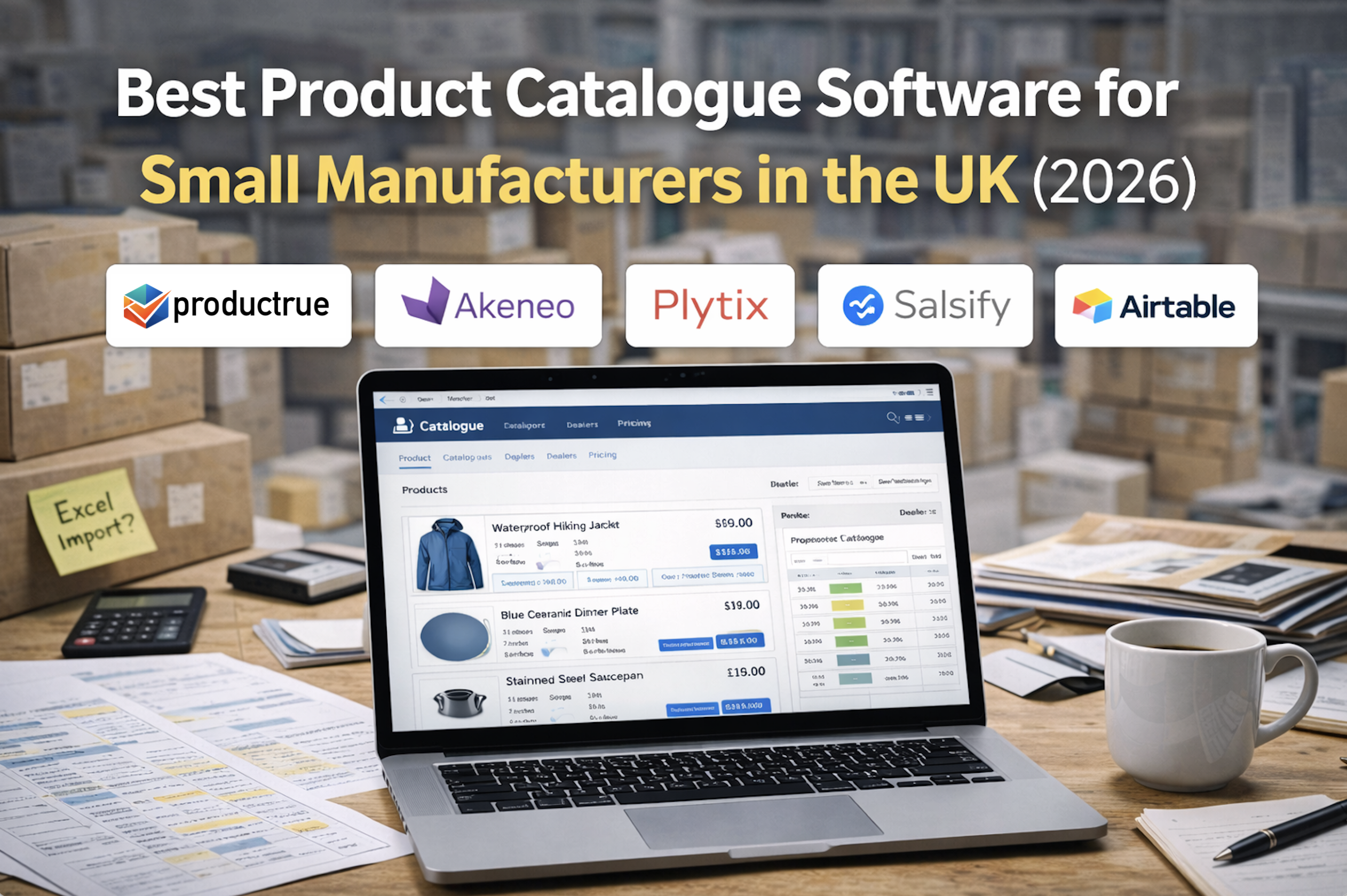 Best Product Catalogue Software for Small Manufacturers in the UK (2026)
